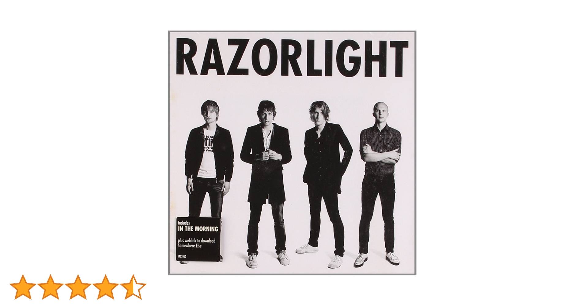 RAZORLIGHT EU original LP レコード RAZORLIGHT EU original LP レコード Razorlight New, Cheap